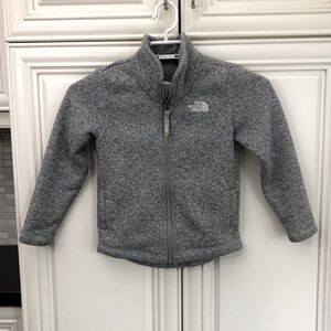 The North Face kids fleece zip jacket